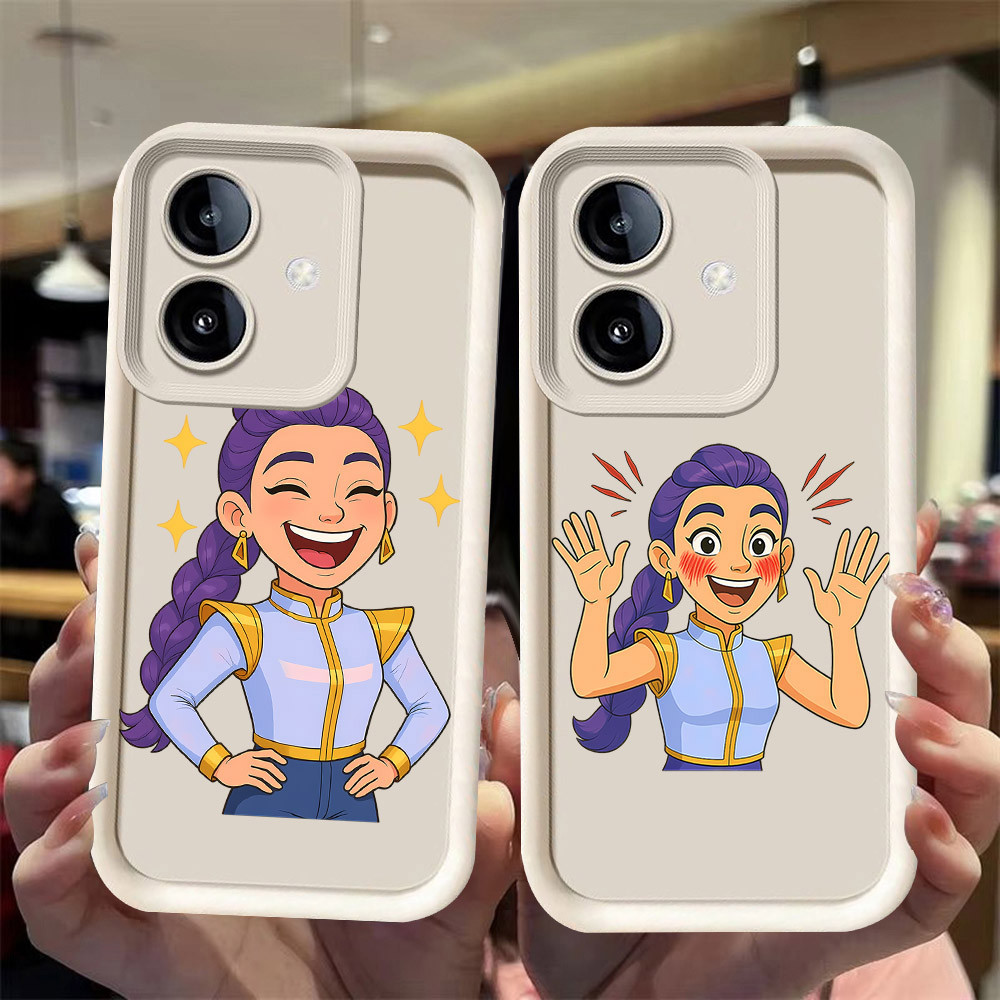J-9 Kpop Demon Hunters ดำขาวชมพูเคสโทรศัพท์หรับ OPPO A40m A20 A5X A3X A79 A5i A5 Pro A3 A40 Reno 11F