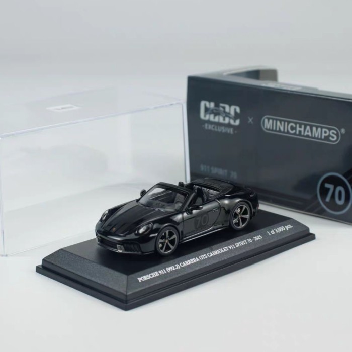 Mini Cut 1/64 Porsche 911 992.2 Carrera Convertible GTS Model