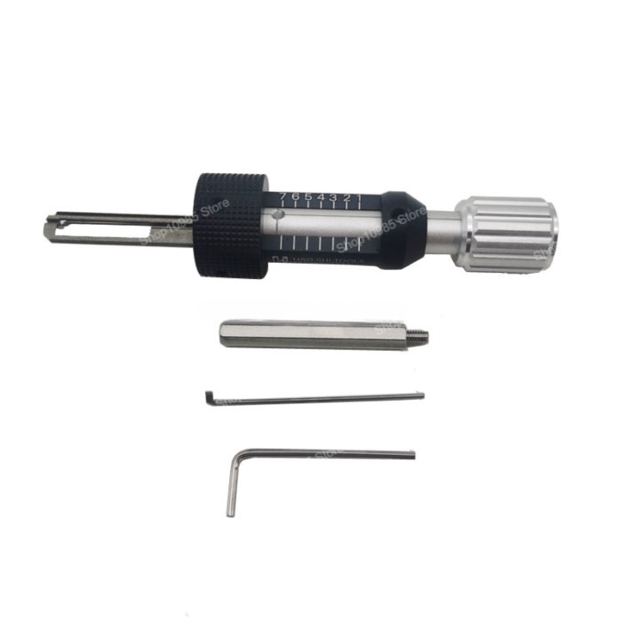 New arrival  MUL-7 Pins-R pick and decoder lock picking tools 7*7