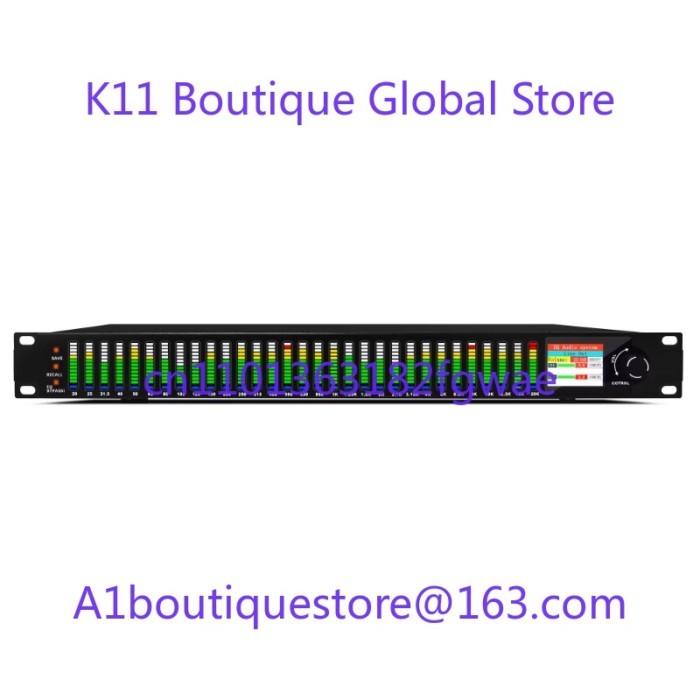 BMG-EQ800 Professional Digital Cross Sound System Dj Audio Equipment Live Performance Music Studio