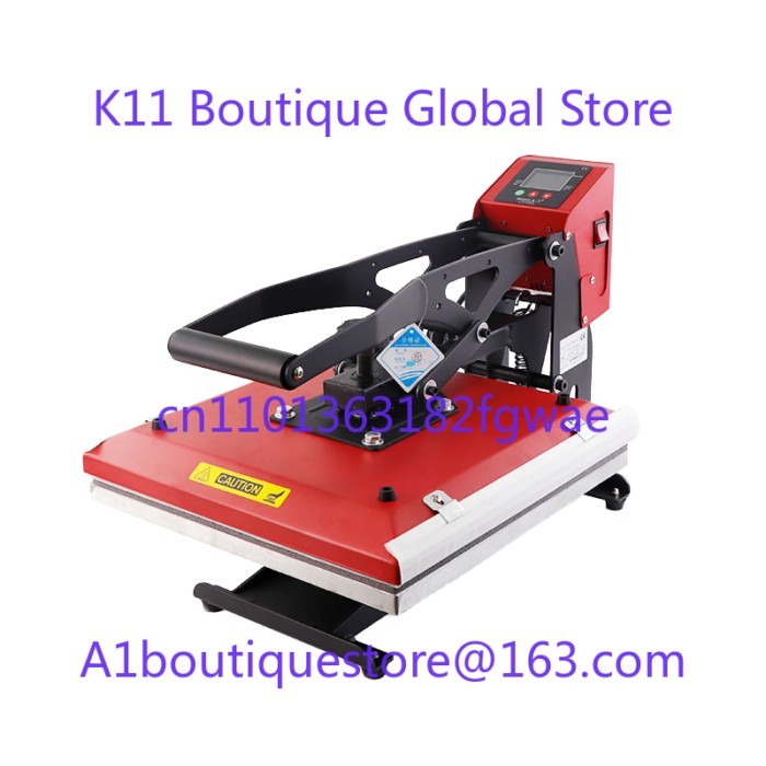 38*38CM High Pressure Sublimation Heat Transfer Press Machine 15*15inch Heat Press T-shirt Printing