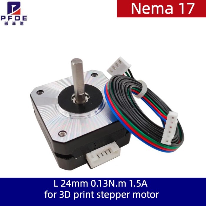 Nema 17 Stepper Motor for 3D Printer CNC  42 stepper motor 24mm 0.13N.m 1.5A for 3D print stepper m