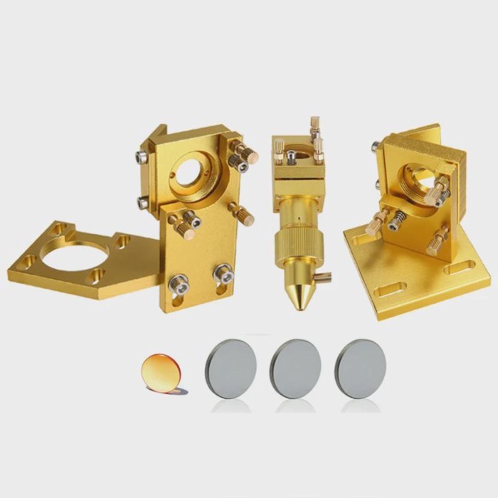CO2 Laser Head Set Mirror Mount 20mm Dia for 2030 4060 K40 K Series Laser Engraving Cutting Machine