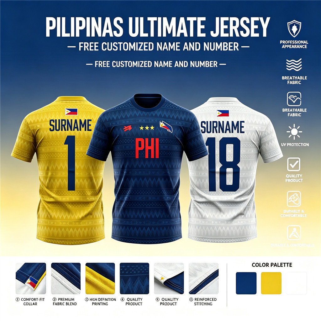 เสื้อแข่ง Pilipinas Ultimate