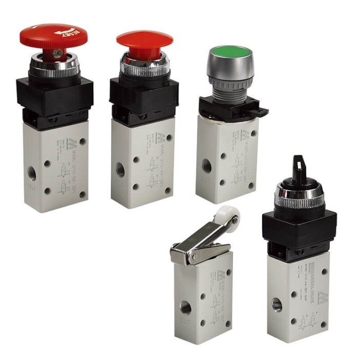 Mindman Original Mechanical Air Valve MVMC-210-6A-3