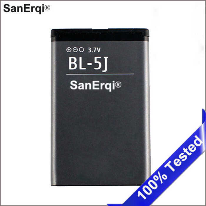 แบตเตอรี่ BL 5J ความจุ 1200Ma แบบชาร์จซ้ำได้ สำหรับ Nokia X6 X1-01 N900 C3 5230 5233 5802I 5235 590
