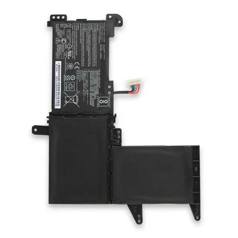 แบตเตอรี่ทดแทนสำหรับ ASUS X510 X510u F510 S510 S510u F510u A510 B31n1637 C31n1637 ความจุ 3653Mah