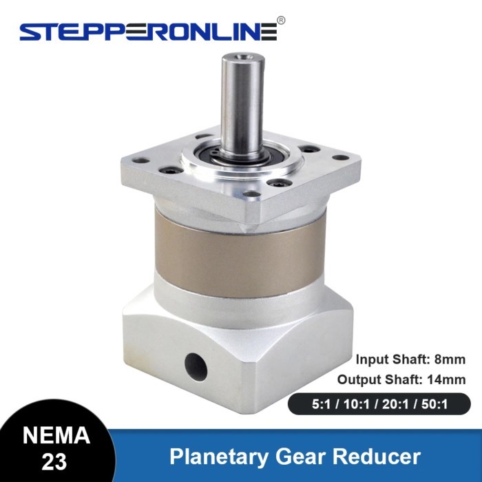 Nema 23 Planetary Gearbox Stepper Motor Speed Reducer for 8mm Shaft Nema23 57 Motor Ratio 5:1/10:1/