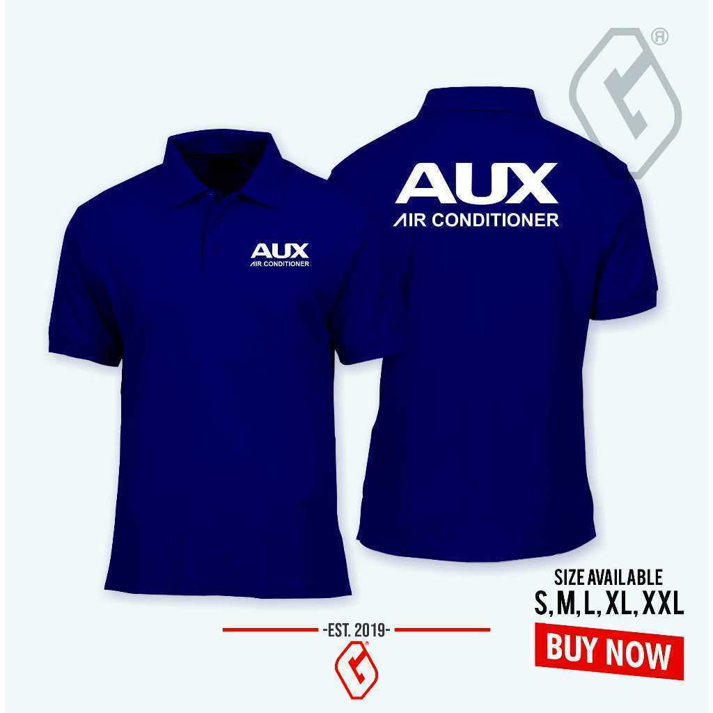 S-5XL เสื้อโปโล AUX ใหม่ / เสื้อคอปกแอร์ S-5XL