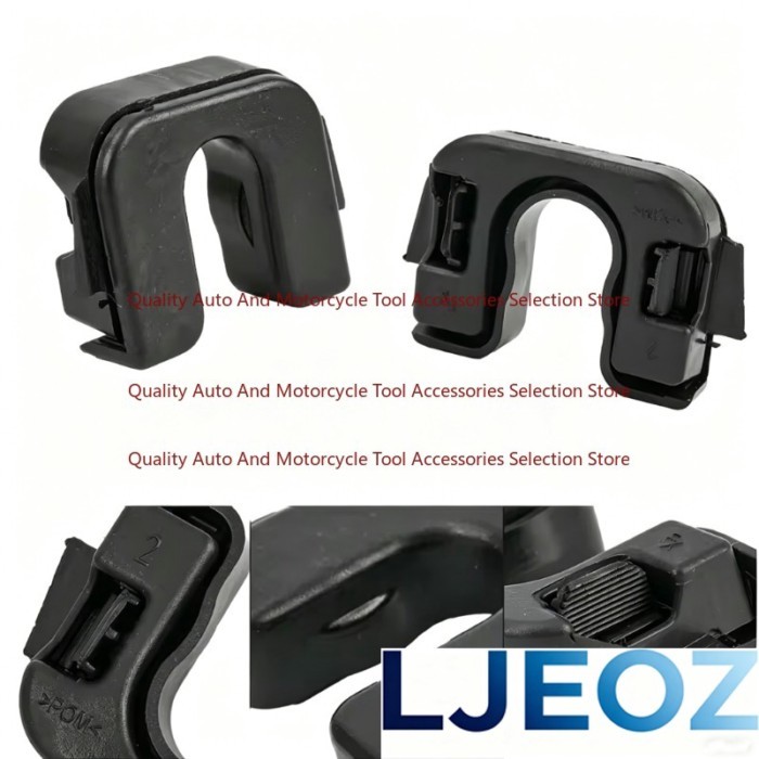 Car Rear Boot Trunk Load Cover Parcel Shelf Clips Auto  Black Plastic Shelf Clip  For Nissan Qashqa