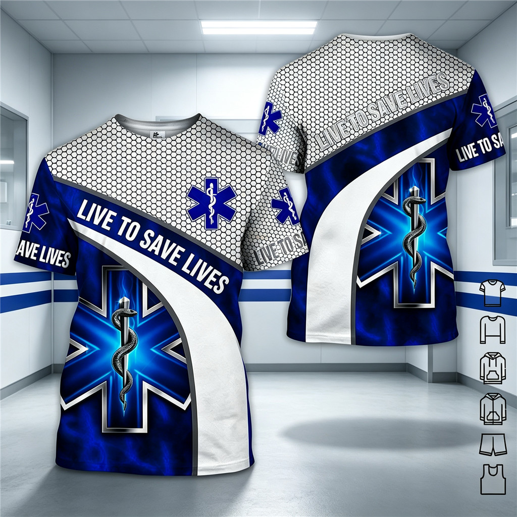 Free CustomEMS 3D All Over พิมพ์เสื้อผ้า BC389 3D เสื้อยืด