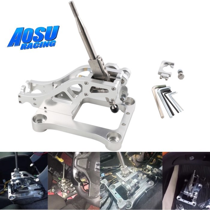 For Honda Acura Accord Billet Shifter Shift Box Upgrade Black For TSX CL 04-08 03-07 CM K24 04-08 A