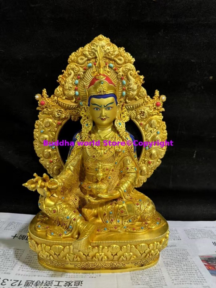 high grade Shakyamuni large buddha Guru Rinpoche Padmasambhava for Buddhist temple Monk Lama worshi