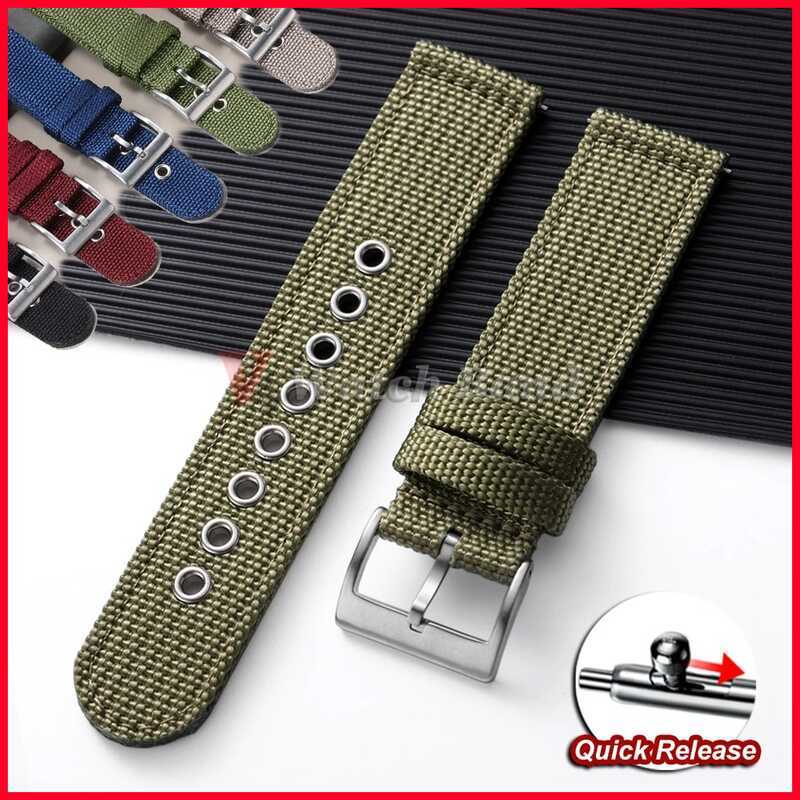 C IN Stock Watch Strap 532 Nylon Watch Band For Army Military Canvas Woven Nylon Strap 18Mm 20Mm 22