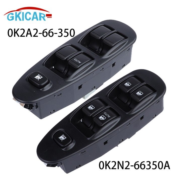 ODiDiO 0K2A2-66-350 0K2N2-66-350A Front Left Car Power Window Switch 0K2A266350 0K2N266350A For KIA