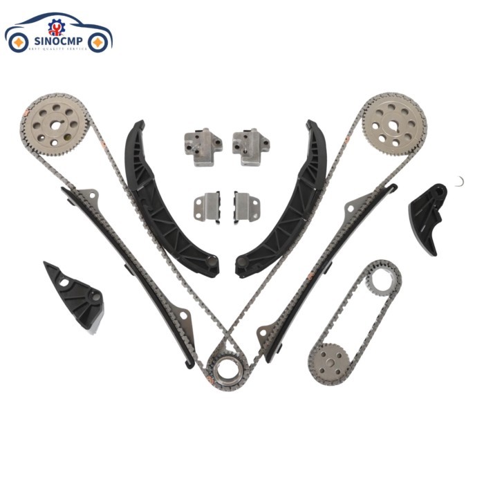 SINOCMP 1Set Timing Chain Kit Fit 07-12 Hyundai Kia 3.3L 3.5L 3.8L G6DB G6DC G6CD G6DA