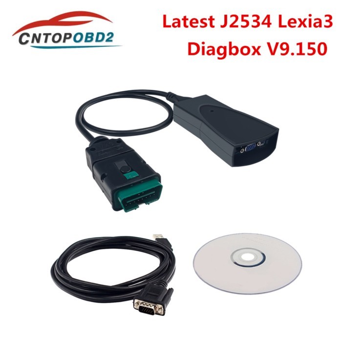 Lexia 3 Diagbox 9.150 PP2000 Native Version For WIN10/11 J2534 Lexia For Citroen/Peugeot Diagnostic