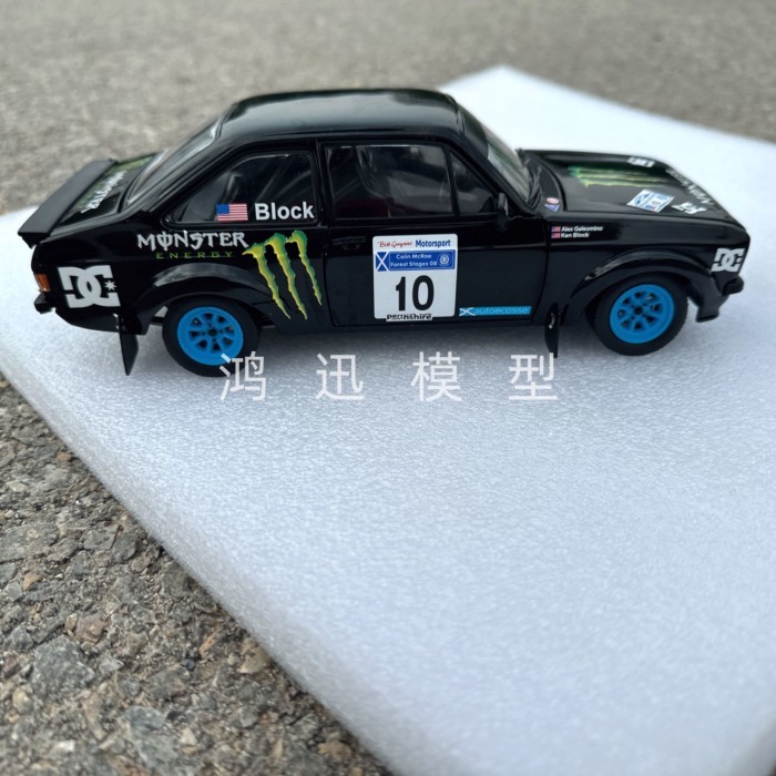 SunStar SunStar 1: 18 Ford-KenBlock ESCORT RS1800 โมเดลรถอัลลอย