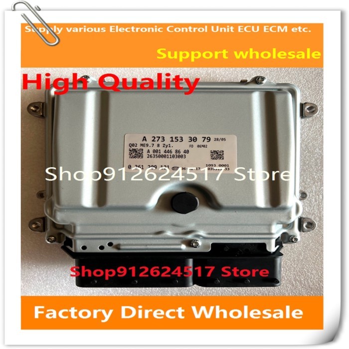Engine Control module ECM ECU for ECU A273  Mercedes-Benz  S500 R500 GL450  G500 ME9.7 A2731533079