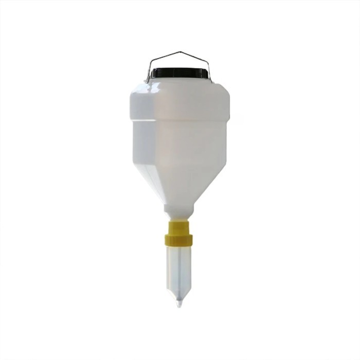 5L Salad Dressing Extrusion Bottle Hanging Sauce Dispenser Large Diameter Sauce Squeeze Bottle