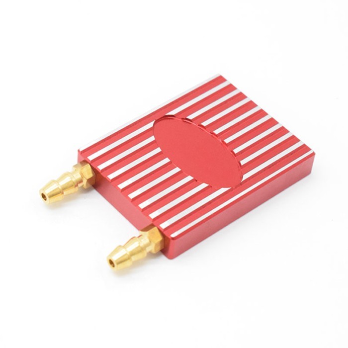 1PC Aluminum ESC Radiator Water Cooling Block for 1:10 RC Car Bait Boat ESC 42x32x7mm