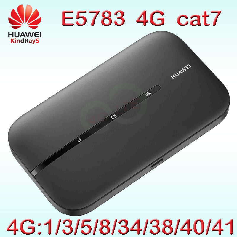 Huawei E5783 แบบพกพา WiFi 3 Pro 4G แบบพกพา mifi เราเตอร์ไร้สายเหมาะสําหรับ E5783-836