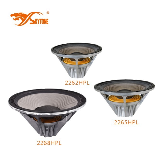 2268HPL 18inch 2265HPL 15inch 2262HPL 12inch Neodymium Woofer, PRO Line Array Subwoofer Raw Speaker