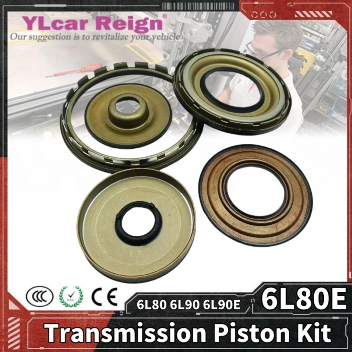 6L80 6L80E 6L90 6L90E Automatic Transmission Piston Rebuild Repair Kit For GM Chevrolet Cadillac Hu