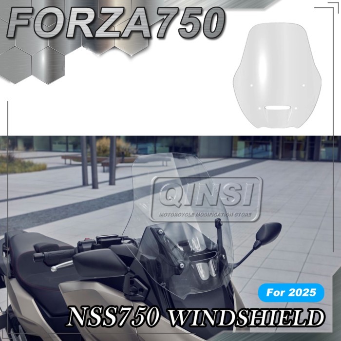 HONDA 2025 FORZA750 Motorcycle Windshield For HONDA FORZA750 Forza 750 NSS750 NSS 750 2025 Wind Def