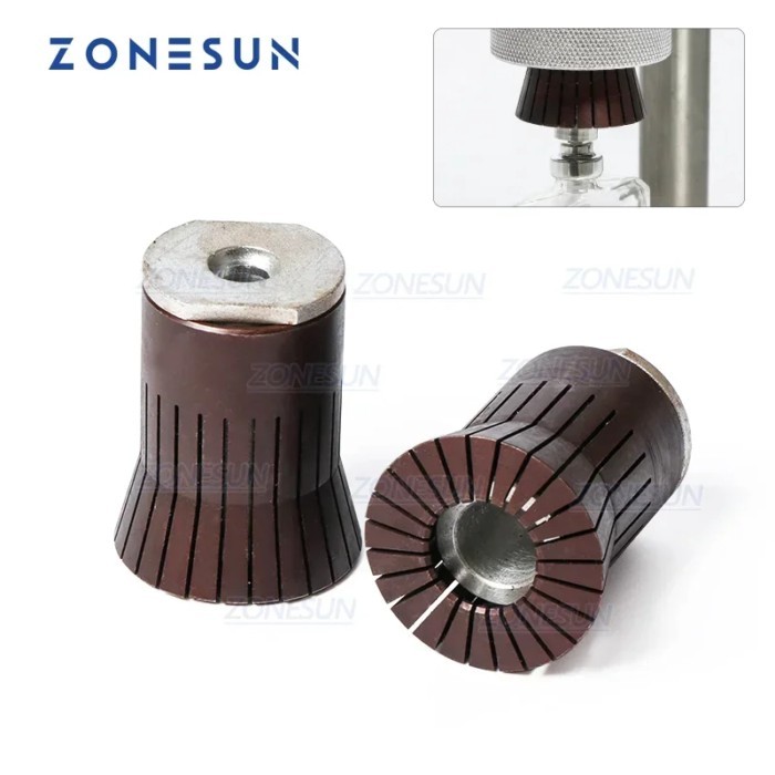 ZONESUN Custom Capping Head for Perfume Spray Bottles Crimping Machine Spare Parts Replacements Dur