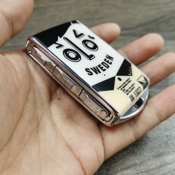 Replacement For Car Key Case Classic Fashion Car Key Cover for Volvo S60 S90 XC40 XC60 XC90 V60 V90