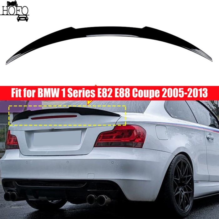 Rear Roof Spoiler Wing for BMW 1 Series E82 E88 Coupe 2005-2013 Car Rear Trunk Spoiler