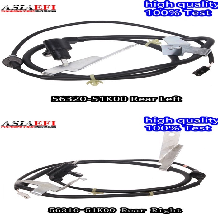 high quality 56320-51K00 56310-51K00 ABS Wheel Speed Sensor Rear Left or Rear Right  For SUZUKI Spl