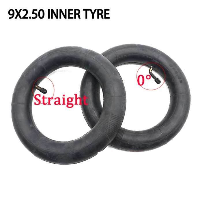 Hot Sale 9 Inch Inner Tube 9x 2.5 Explosion-proof Butyl Rubber   for Balancing Car Parts on Electri