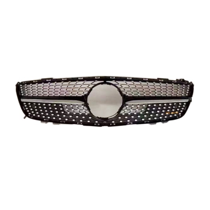 R231 facelift Diamond Grille fit for Mercedes Benz SL CLASS R231 tuning diamond grille 2013 2016