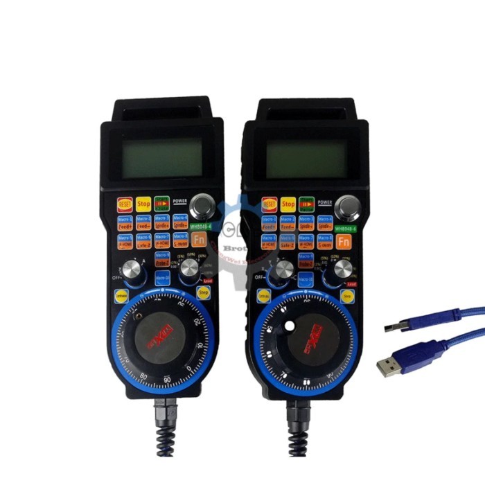 XHC 4 Axis / 6 Axis MACH3 USB CNC Handwheel MPG Manual USB Wire Cable 5 Meters For Lathe And Turnin