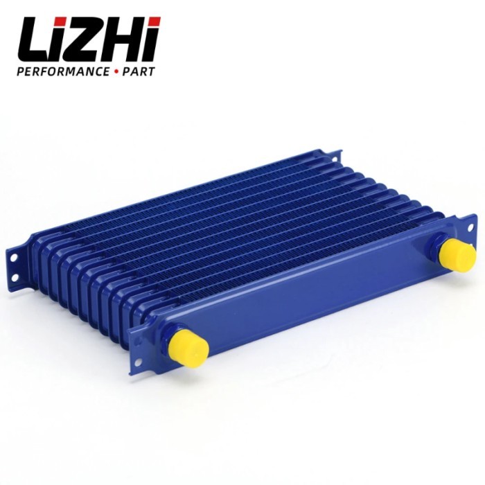 LIZHI RACING - UNIVERSAL 13ROW 10AN- 10AN UNIVERSAL ENGINE TRANSMISSION OIL COOLER TRUST TYPE LZ511