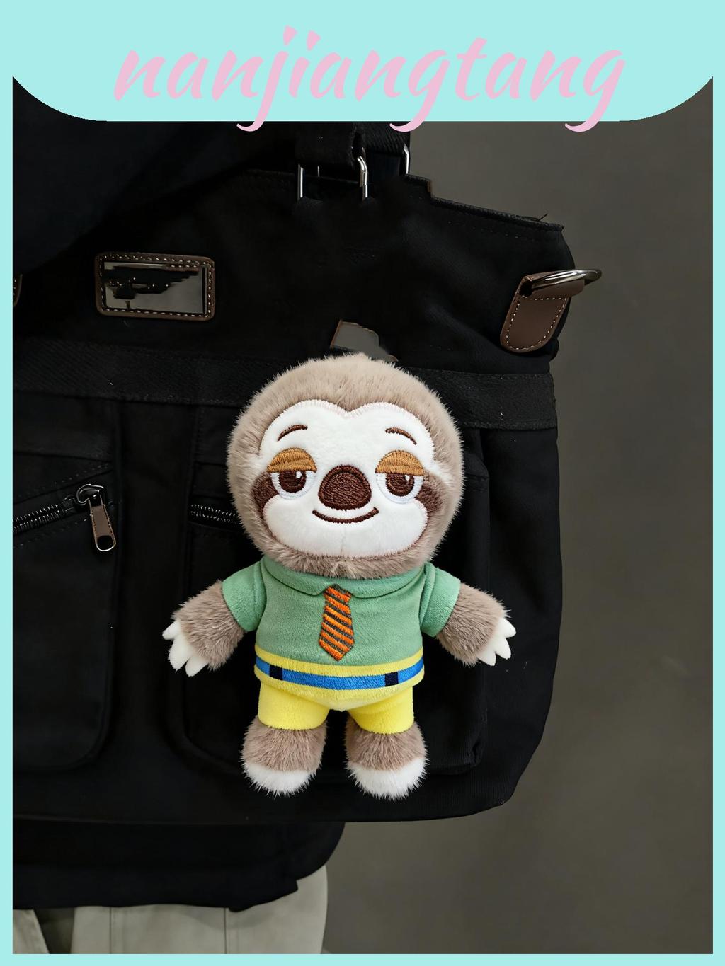 น่ารัก Judy Nick Sloth Sloth และ Benjamin พวงกุญแจตุ๊กตาสําหรับเด็กและนักสะสม