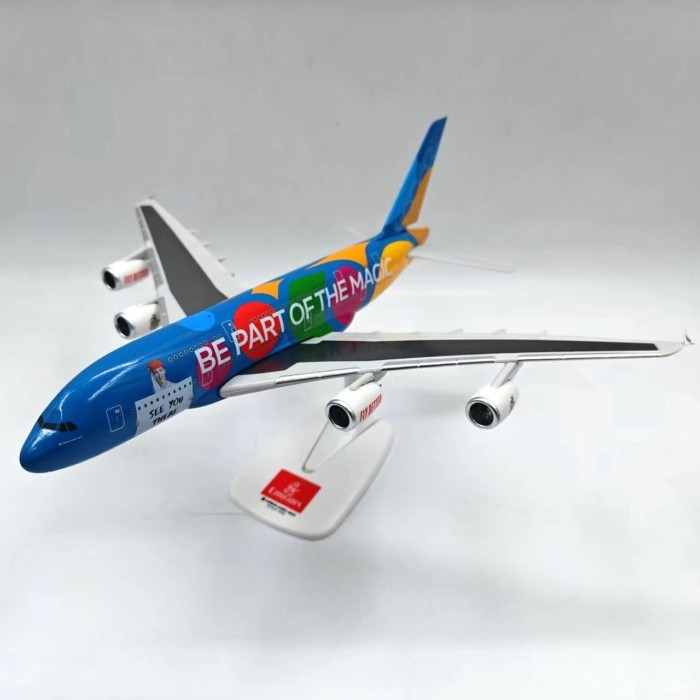 1: 250 Airbus A380 United Arkyure Airlines Miracle E190 British Airlines Virgin Airbus Aircraft Mode