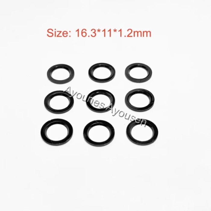 10Pcs Plastic Washer  Gasket for Mazda 3 6 CX-7 2.3L L4 Turbo L3K9-13-250A E7T20171(07-12) Fuel  In