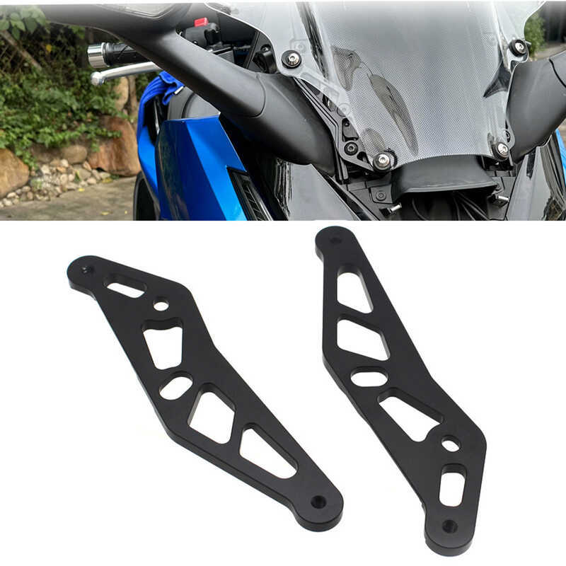 เหมาะสําหรับ Honda FORZA350 NSS350 FORZA350 ดัดแปลง CNC ขายึดกระจกหน้ารถแบบปรับได้