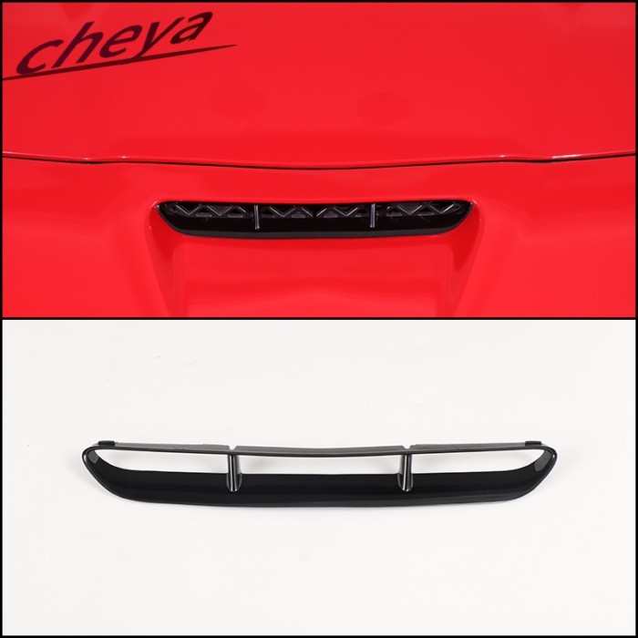 For Chevrolet Corvette C6 ZR1 Z06 2005-2013 ABS Plastic Car Front Hood Vent Frame Replacement Acces