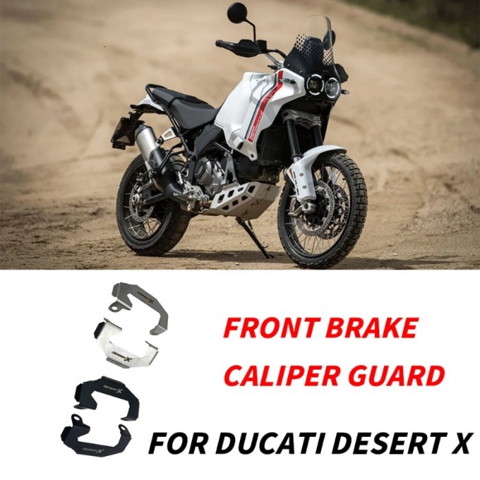 Accessories Motorcycle Front Brake Caliper Guard New For Ducati DESERT X Front Brake Caliper Guard
