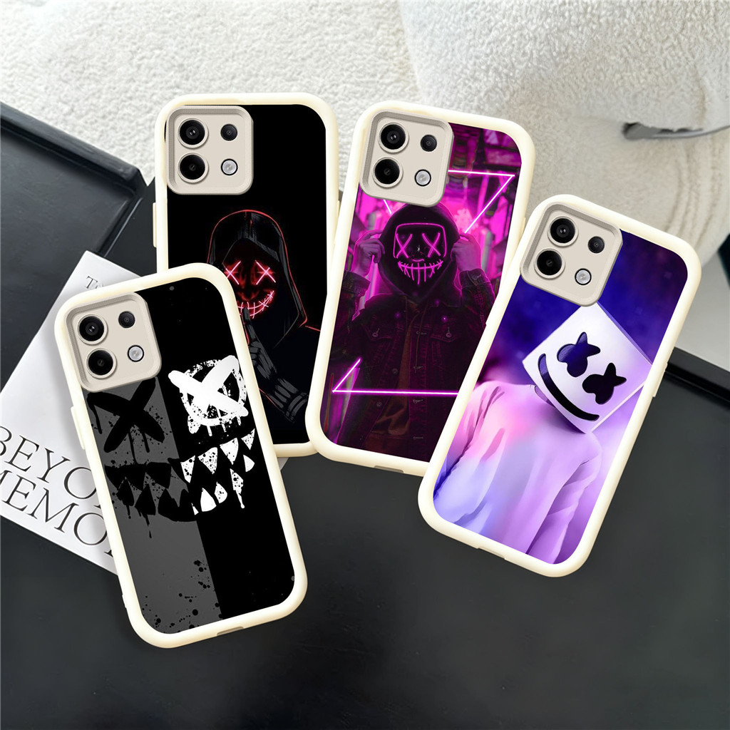 WA39 Masked boy สําหรับ Hp ชุบ Tecno ITEL Infinix Spark Pova POP Zero A70 5 7 RS4 8 GO 30 P55 2024 2