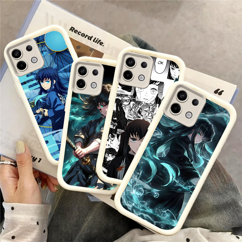 WB39 Demon SlayerใบมีดปลอกสําหรับHpชุบTecno ITEL Infinix Spark Pova POP Zero P55 RS4 30 5 A70 GO 8 7