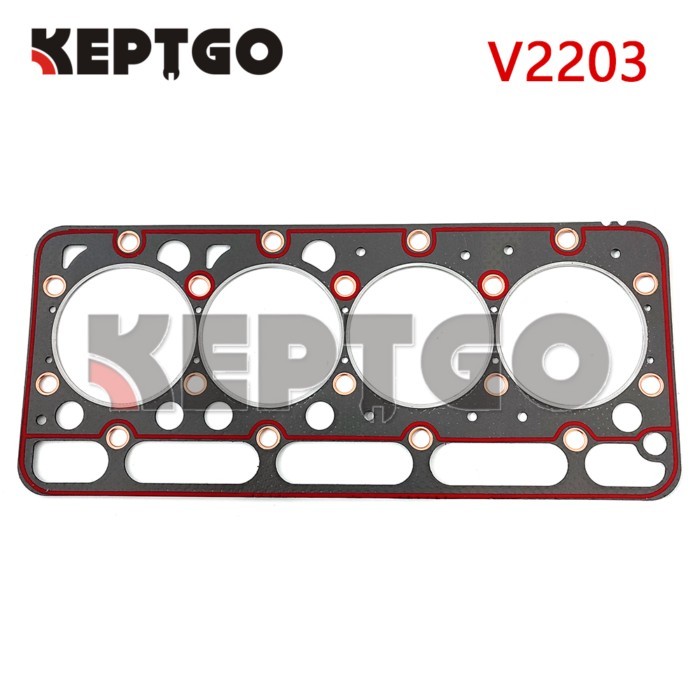 1pc New V2203 V2403 Head Gasket For kubota V2203T V2203 Overhaul Rebuild Gasket