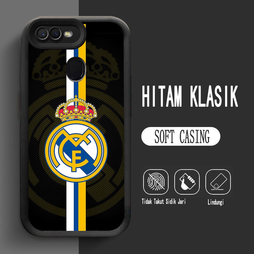 Y-3 R_Real_Madrid เคสซิลิโคนสําหรับ OPPO A12s F5 A5S A11K A7 A12 F7 F9 Pro กรณี