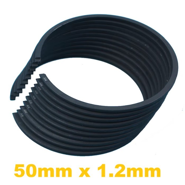 50mm x 1.2mm Piston Ring For Stihl 044 MS440 MS441 TS410 TS420 Husqvarna 362 371 371K EPA,372 372EP