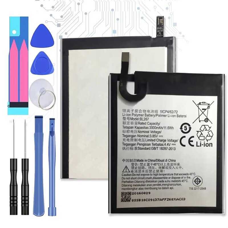 Long-Lasting Performance 3000mAh For Lenovo Vibe K6 K33a48 K33b36 k33b37 Not Fit For K33A42 BL267 Mo