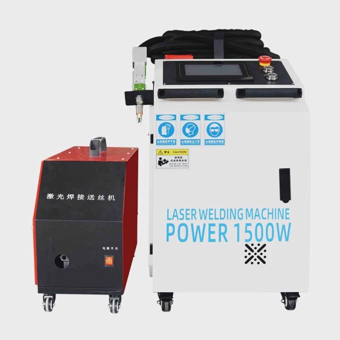 welding machine small handheld fiber optic welding machine cold welding machine 1500 watts industri